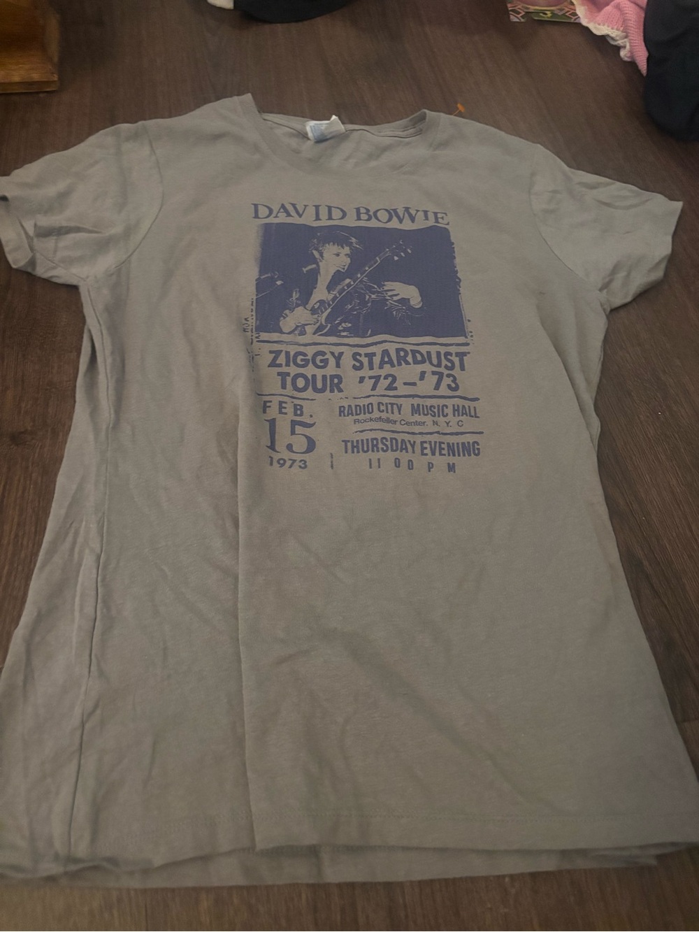 David Bowie ziggy stardust shirt